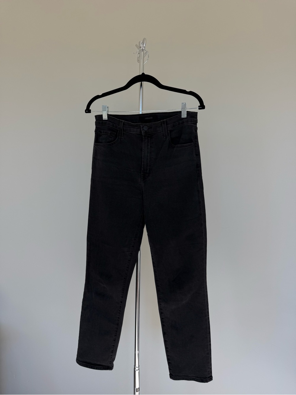 J Brand Black Straight-Leg Women's Jeans